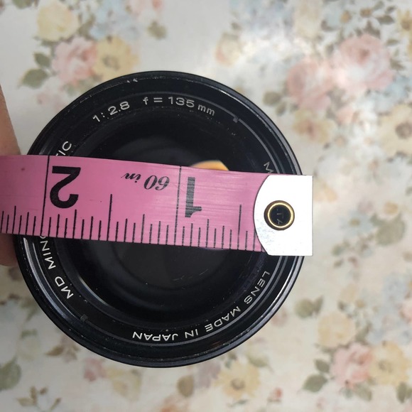 Vintage Made in Japan MD Minolta Celtic 1:2.8 135mm Lens - Picture 11 of 12